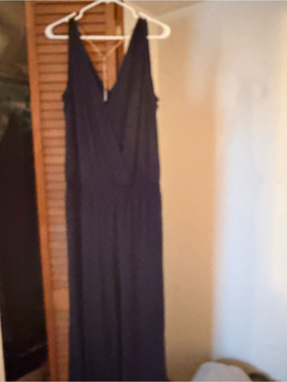 Michael Kors Sleeveless V-Neck Navy pantsuit
